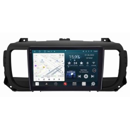 Штатная магнитола Redpower Slim 2K 71075 для Peugeot Traveller 2016-2024 на Android 10.0