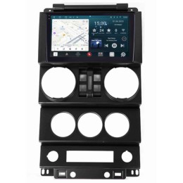 Штатная магнитола Redpower Slim 2K 71414 для Jeep Wrangler 3-поколение (JK) 2006-2010 4 двери на Android 10.0