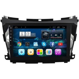 Штатная магнитола для Nissan Murano 2015-2022 LeTrun 1762 Android 4.4.4 10.2 дюйма