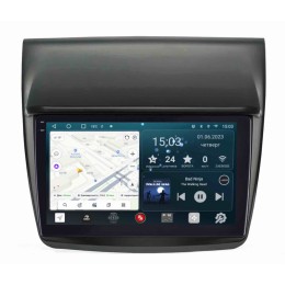 Автомагнитола Redpower Slim 2K 71038BC для Mitsubishi Pajero Sport II, L200 IV 2006-2015 с рамкой под Б/К на Android 10.0
