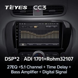 Штатная магнитола Teyes CC3 4/32 ГБ для KIA Soul II 2013-2019 на Android 10.0