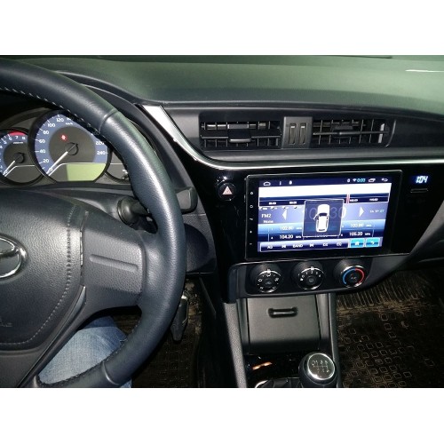 Штатная магнитола для Toyota Hilux 2015+, Corolla 2016+ LeTrun 1757 Android 4.4.4 9 дюймов
