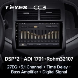 Штатная магнитола Teyes CC3 4/32 ГБ для Chevrolet Aveo 2011-2020 на Android 10.0