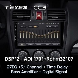 Штатная магнитола Teyes CC3 4/32 ГБ для Subaru Forester IV 2013-2014, Impreza IV 2012-2017 на Android 10.0