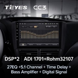 Штатная магнитола Teyes CC3 4/32 ГБ для Subaru Forester III, Impreza III 2007-2013 на Android 10.0