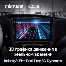 Штатная магнитола Teyes CC3 4/32 ГБ для Subaru Forester III, Impreza III 2007-2013 на Android 10.0