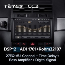Штатная магнитола Teyes CC3 4/32 ГБ для Volkswagen Touareg 2002-2010 на Android 10.0
