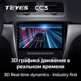 Штатная магнитола Teyes CC3 4/32 ГБ для Skoda Yeti 5L 2009-2014 на Android 10.0