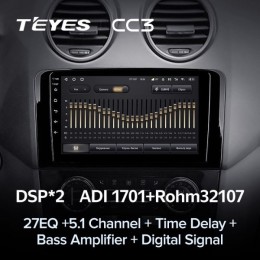 Штатная магнитола Teyes CC3 4/32 ГБ для Mercedes GL-klasse (X164), ML-klasse (W164) 2005-2012 на Android 10.0