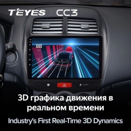 Штатная магнитола Teyes CC3 4/32 ГБ для Mitsubishi ASX I 2010-2018 на Android 10.0