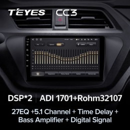 Штатная магнитола Teyes CC3 4/32 ГБ для Lifan X50 2015-2022 на Android 10.0