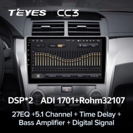 Штатная магнитола Teyes CC3 4/32 ГБ для Toyota Camry V50 2011-2014 на Android 10.0