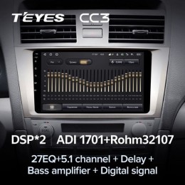 Штатная магнитола Teyes CC3 4/32 ГБ для Toyota Camry V40 2006-2011 на Android 10.0