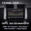 Штатная магнитола Teyes CC3 4/32 ГБ для Toyota Land Cruiser Prado 150 2009-2013 на Android 10.0