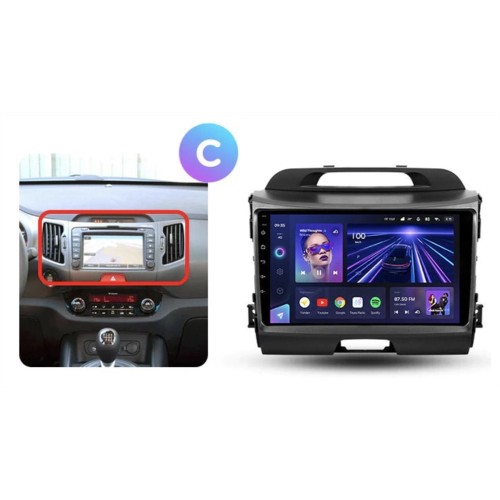 Штатная магнитола Teyes CC3 4/32 ГБ для KIA Sportage III 2010-2016 на Android 10.0
