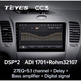 Штатная магнитола Teyes CC3 4/32 ГБ для KIA Cerato III 2013-2018 на Android 10.0