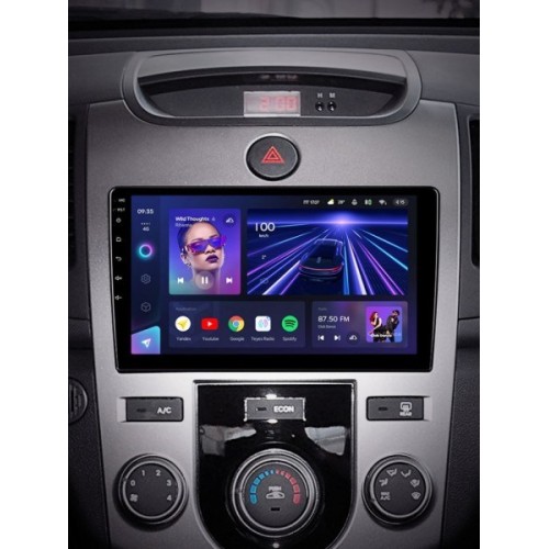 Штатная магнитола Teyes CC3 4/32 ГБ для Kia Cerato II 2009-2013 для авто с кондиционером на Android 10.0