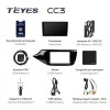 Штатная магнитола Teyes CC3 4/32 ГБ для Kia Ceed II 2012-2018 на Android 10.0