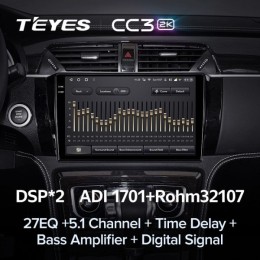 Штатная магнитола Teyes CC3 4/32 для Zotye T600 на Android 10.0