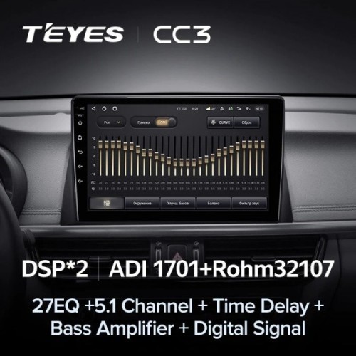 Штатная магнитола Teyes CC3 4/32 ГБ для Kia Optima IV 2016-2020 на Android 10.0