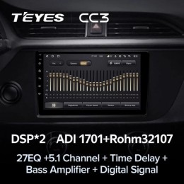 Штатная магнитола Teyes CC3 4/32 ГБ для KIA Rio IV 2020-2023 на Android 10.0