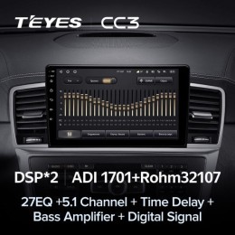 Штатная магнитола Teyes CC3 4/32 ГБ для Mercedes ML-class (W166) 2011-2015, GL-class (X166) 2012-2016 на Android 10.0