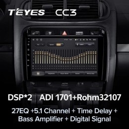 Штатная магнитола Teyes CC3 4/32 ГБ для Porsche Cayenne I (955) 2002-2006 на Android 10.0
