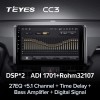 Штатная магнитола Teyes CC3 4/32 ГБ для Toyota RAV4 (XA50) 2018-2024 на Android 10.0