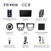 Штатная магнитола Teyes CC3 4/32 ГБ для Chevrolet Lacetti хэтчбек климат 2004-2013 на Android 10.0
