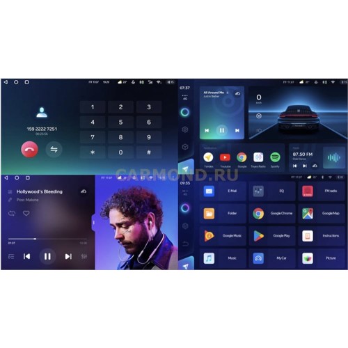 Штатная магнитола Teyes CC3 4/32 ГБ для Chevrolet Lacetti хэтчбек климат 2004-2013 на Android 10.0