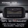 Штатная магнитола Teyes CC3 4/32 ГБ для Fiat 500x 2014-2019 на Android 10.0
