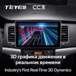 Штатная магнитола Teyes CC3 4/32 ГБ для SsangYong Actyon, Korando 2010-2013 на Android 10.0