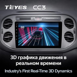 Штатная магнитола Teyes CC3 4/32 ГБ для Volkswagen Tiguan 2007-2016 на Android 10.0