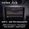 Штатная магнитола Teyes CC3 4/32 ГБ для Nissan Terrano III 2014-2022 на Android 10.0