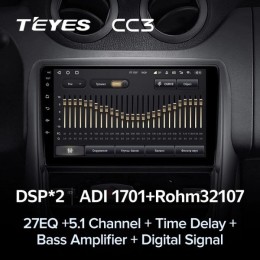 Штатная магнитола Teyes CC3 4/32 ГБ для Nissan Terrano III 2014-2022 на Android 10.0