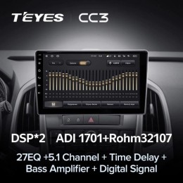 Штатная магнитола Teyes CC3 4/32 ГБ для Opel Astra J 2010-2018 на Android 10.0