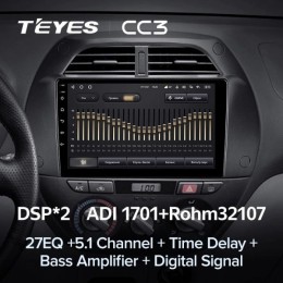 Штатная магнитола Teyes CC3 4/32 ГБ для Toyota RAV4 2000-2006 на Android 10.0