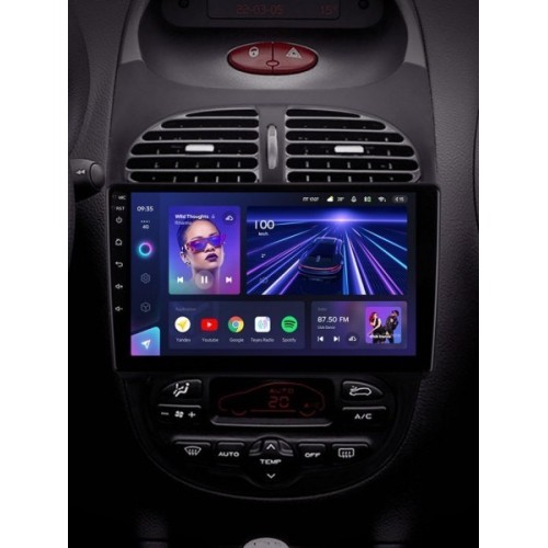 Штатная магнитола Teyes CC3L 4/32 ГБ для Peugeot 206 1998-2012 на Android 10.0
