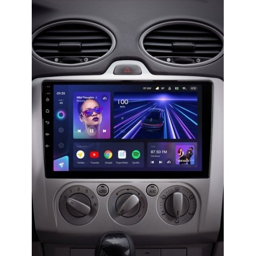 Штатная магнитола Teyes CC3L 4/32 ГБ для Ford Focus II 2005-2011 (кондиционер) на Android 10.0