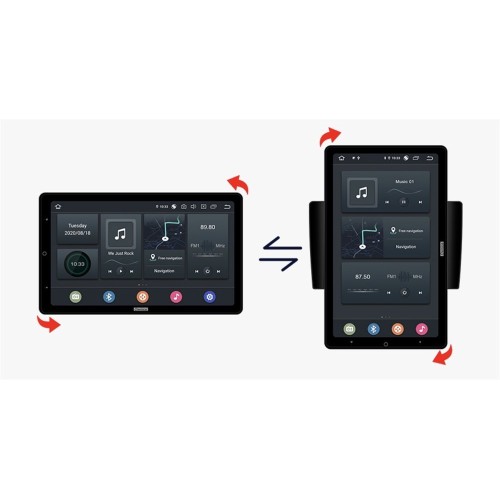 Штатная магнитола CarMedia OL-1903-P для Volkswagen (вертикально-поворотный экран 13.3) на Android 10.0