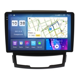 Штатная магнитола Parafar для SsangYong Actyon II 2010-2013 (экран 2K) на Android 11.0 (PF159U2K-Low)