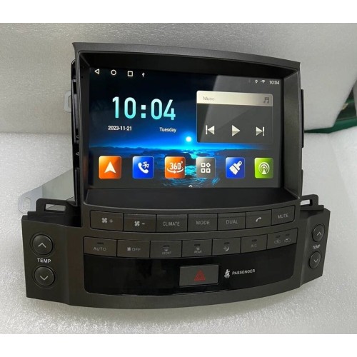 Штатная магнитола CarMedia ZH-L9001 для Lexus LX III 570 2007-2015 на Android 12.0