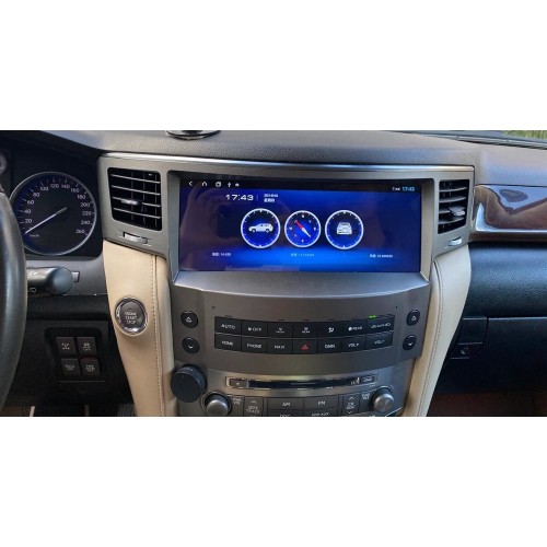 Штатная магнитола CarMedia ZH-L1209 для Lexus LX III 570 2007-2015 на Android 13.0