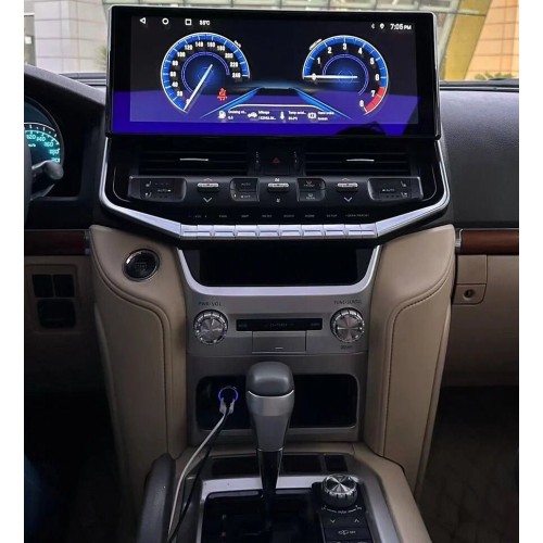 Штатная магнитола CarMedia ZH-T1604 для Toyota Land Cruiser 200 2015-2021 на Android 12.0