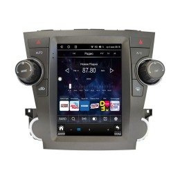 Штатная магнитола Wide Media KS5063QR-4/32 для Toyota Highlander (U40) 2007-2013 (для авто без JBL) тип2 на Android 10.0