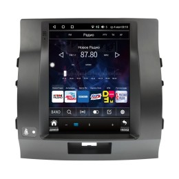 Штатная магнитола Wide Media KS5064QR-4/32 для Toyota Land Cruiser 200 2007-2015 (левый руль) тип 2 на Android 10.0
