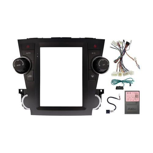 Штатная магнитола Wide Media KS2219R-4/32 для Toyota Highlander (U40) 2007-2013 (для авто без JBL) Тип2 на Android 10.0
