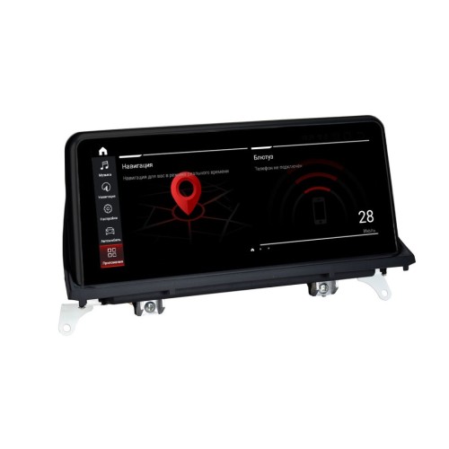 Штатная магнитола Parafar для BMW X5 / X6 серия кузов E70 / E71 (2010-2013) CIC 8/128 ГБ на Android 13.0 (PF5225a138/128)