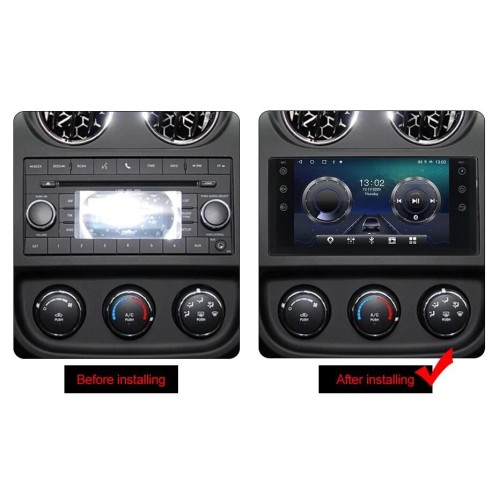 Штатная магнитола CarMedia MKD-7145-S10 для Dodge Avenger, Caliber, Caravan на Android 10.0