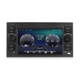 Автомагнитола CarMedia MKD-7031B-S10 для Ford Focus 2 2005-2007, Transit 2006-2015, C-Max 2003-2010, Fusion 2005-2012 (230х120мм) cеребро на Android 12.0